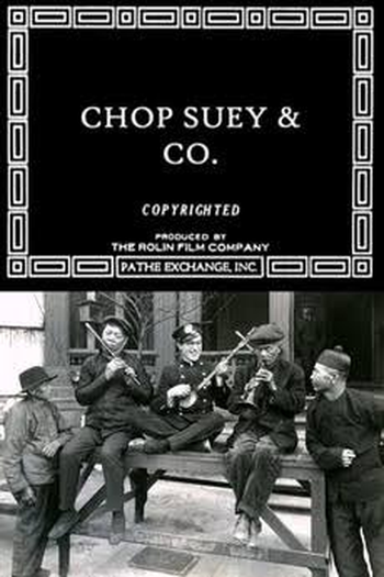 Poster de Curta Chop Suey & Co (1919)