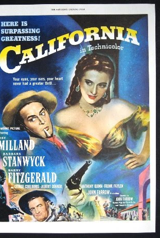 Poster 1 de Filme Califórnia (1947)