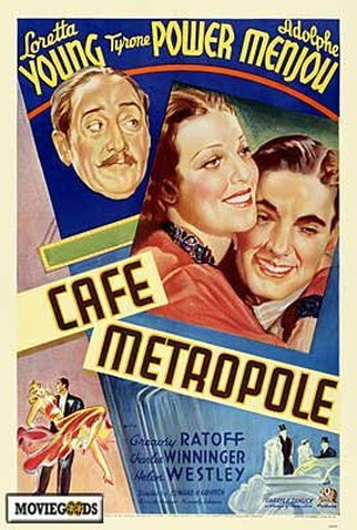 Poster 1 de Filme Café Metropole (1937)