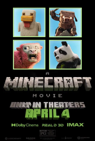 Poster 16 de Filme Um Filme Minecraft (2025)