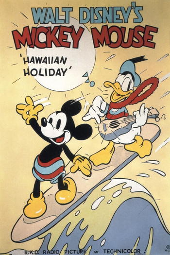 Poster de Curta Férias no Havaí (1937)