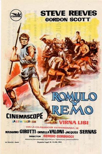  de Filme Rômulo e Remo (1961)
