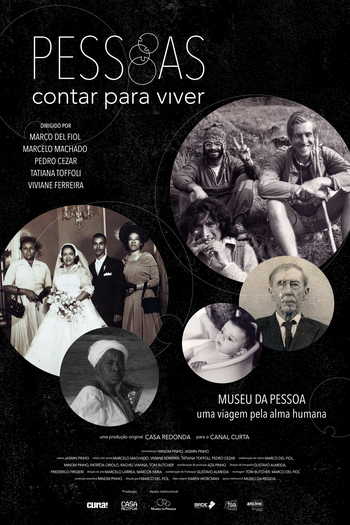Poster de Filme Pessoas — Contar Para Viver (2019)