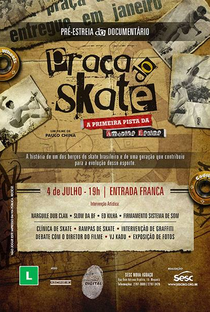 Praça do Skate - A primeira pista da América Latina - Poster / Capa / Cartaz - Oficial 1