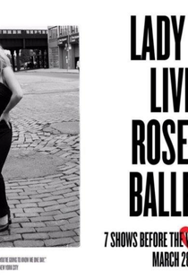 Lady Gaga Live at Roseland Ballroom - Poster / Capa / Cartaz - Oficial 2