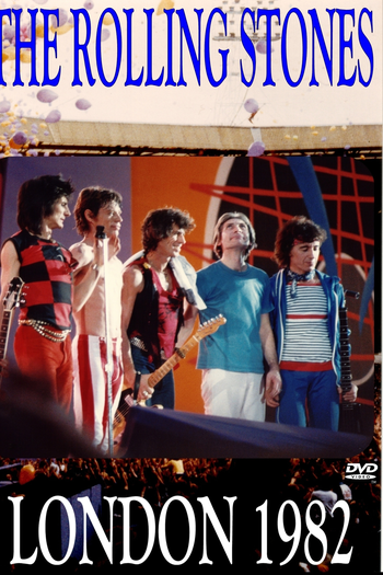 Poster de Filme Rolling Stones - Wembley '82 (1982)