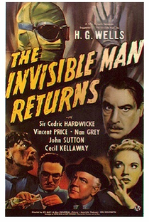 A Volta do Homem Invisível - Poster / Capa / Cartaz - Oficial 1