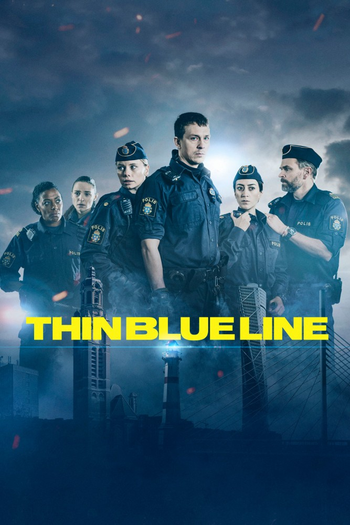 Poster de Franquia Tunna blå linjen (2021)