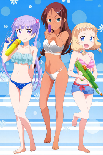 Poster de Franquia NEW GAME! (2016)