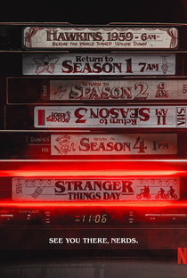 Stranger Things (5ª Temporada) - Poster / Capa / Cartaz - Oficial 1