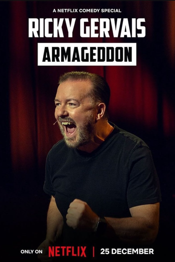 Poster de Filme Ricky Gervais: Armageddon (2023)