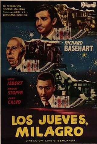 Poster 1 de Filme Los Jueves, Milagro (1957)