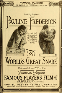 The World's Great Snare - Poster / Capa / Cartaz - Oficial 1