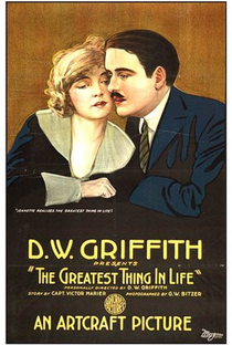 The Greatest Thing in Life - Poster / Capa / Cartaz - Oficial 1