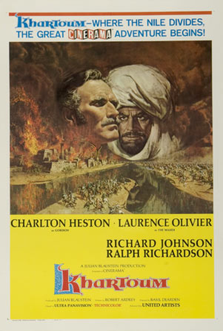 Poster 3 de Filme Khartoum (1966)