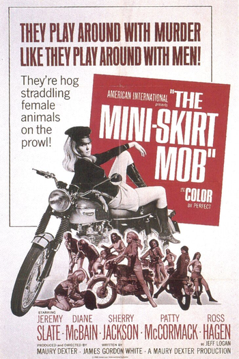 Poster de Filme The Mini-Skirt Mob (1968)
