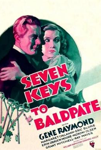 Poster 1 de Filme As 7 Chaves de Baldpate (1935)