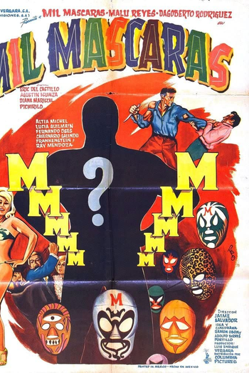 Poster de Filme Mil máscaras (1969)