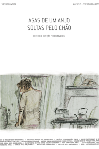 Poster de Curta Asas de um Anjo Soltas pelo Chão (2018)