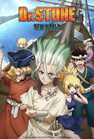 Anime de Dr. STONE NEW WORLD retornará em outubro de 2023