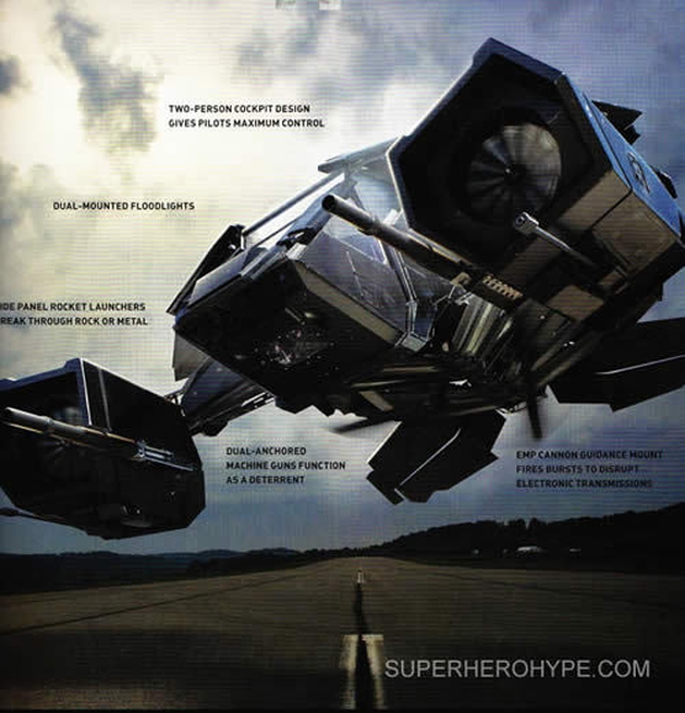 Conheça The Bat, o novo veículo voador do Batman