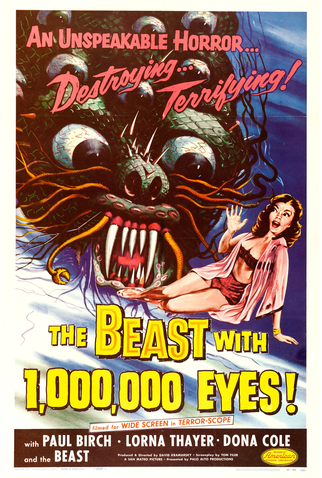 Poster 2 de Filme A Besta do Milhão de Olhos (1955)