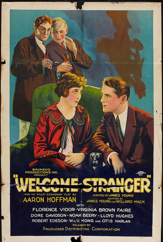 Poster 1 de Filme O Estrangeiro Benvindo (1924)