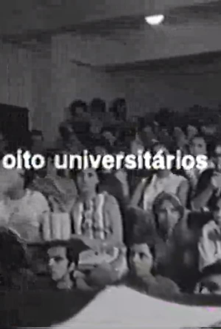 Poster 1 de Curta Oito Universitários (1967)