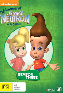 As Aventuras de Jimmy Neutron, o menino gênio (3ª temporada) - Poster / Capa / Cartaz - Oficial 1