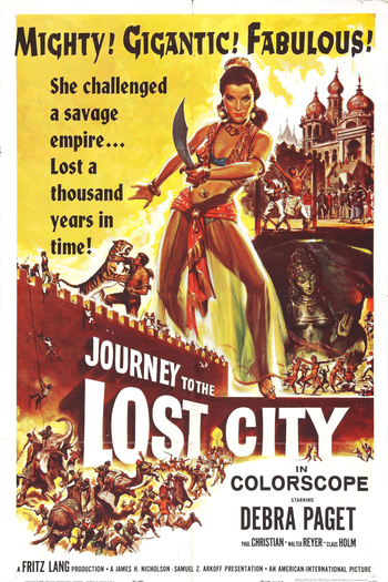 Poster de Filme A Jornada para a Cidade Perdida (1960)