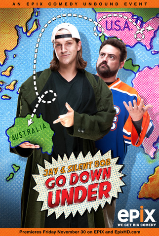 Poster 1 de Filme Jay and Silent Bob Go Down Under (2012)