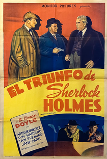 O Triunfo de Sherlock Holmes - Poster / Capa / Cartaz - Oficial 4