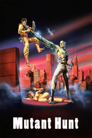  de Filme Mutant Hunt: O Exterminador de Humanóides (1987)