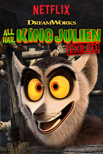 Saúdem Todos o Rei Julien: Exilado! (5ª Temporada) - Poster / Capa / Cartaz - Oficial 1