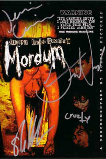 Poster de Filme August Underground's Mordum (2003)