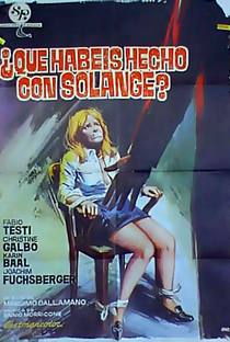 O Quê Vocês Fizeram com Solange? - Poster / Capa / Cartaz - Oficial 2