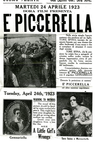 Poster 2 de Filme The Little Girl's Wrong (1922)
