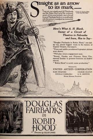 Poster 11 de Filme Robin Hood (1922)