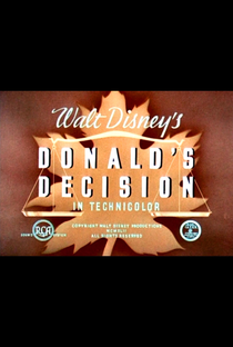 Donald's Decision - Poster / Capa / Cartaz - Oficial 1