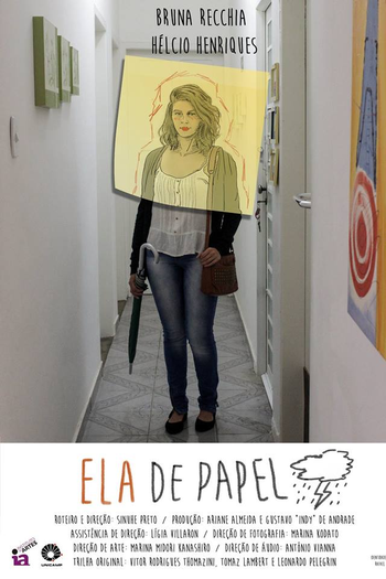 Poster de Curta Ela de Papel (2015)