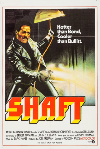 Poster 9 de Filme Shaft (1971)