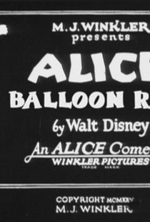 Alice's Balloon Race - Poster / Capa / Cartaz - Oficial 1