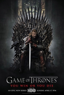 Imagem da Capa da 1ª temporada da série Game of Thrones