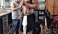 Dwayne Johnson e a maquiagem para “Hércules”