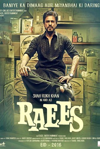 Poster 3 de Filme Raees (2017)