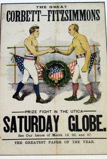The Corbett-Fitzsimmons Fight - Poster / Capa / Cartaz - Oficial 1