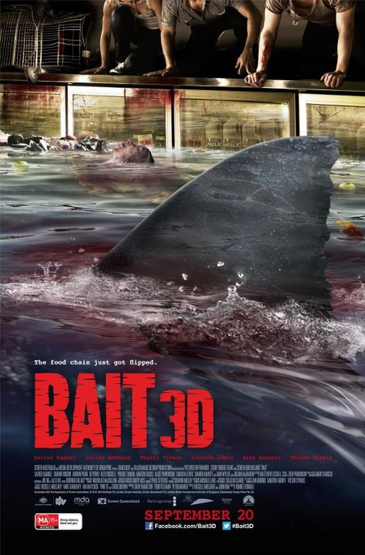 Terceiro Pôster de ‘Bait 3D’