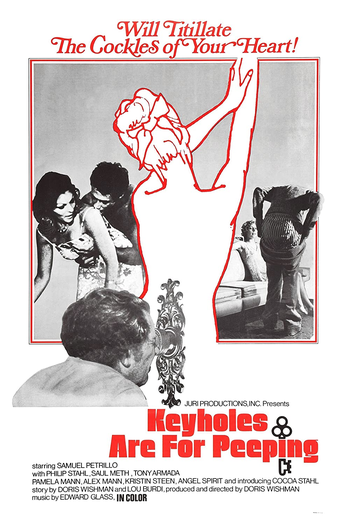 Poster de Filme Keyholes Are for Peeping (1972)