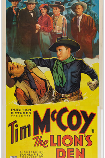 Poster de Filme A Cova do Leão (1936)