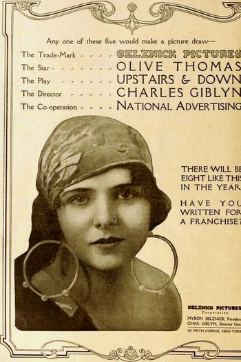 Poster de Filme Upstairs and Down (1919)